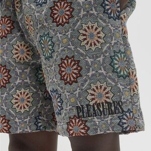 Men’s Pleasures Patterned Coffer Shorts Size Small